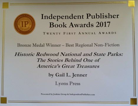 Gail Jenner Independent Publisher Book Awards - Bronze Medal Winner Award